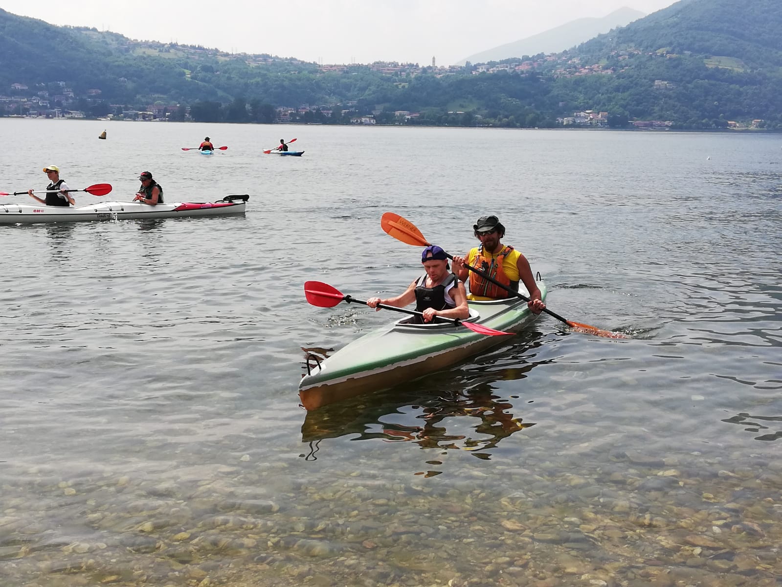 In Kayak a Vercurago